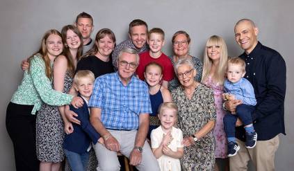 Familie billede familiefoto Fotograf Janne Haslund