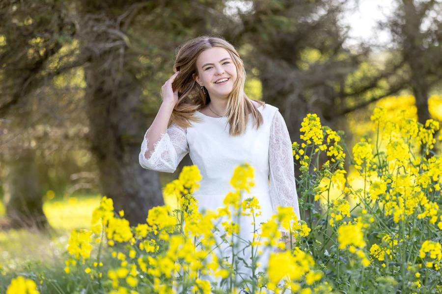 Konfirmation konfirmationsfotos Fotograf Janne Haslund