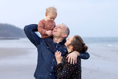 Fotograf Janne Haslun familie foto