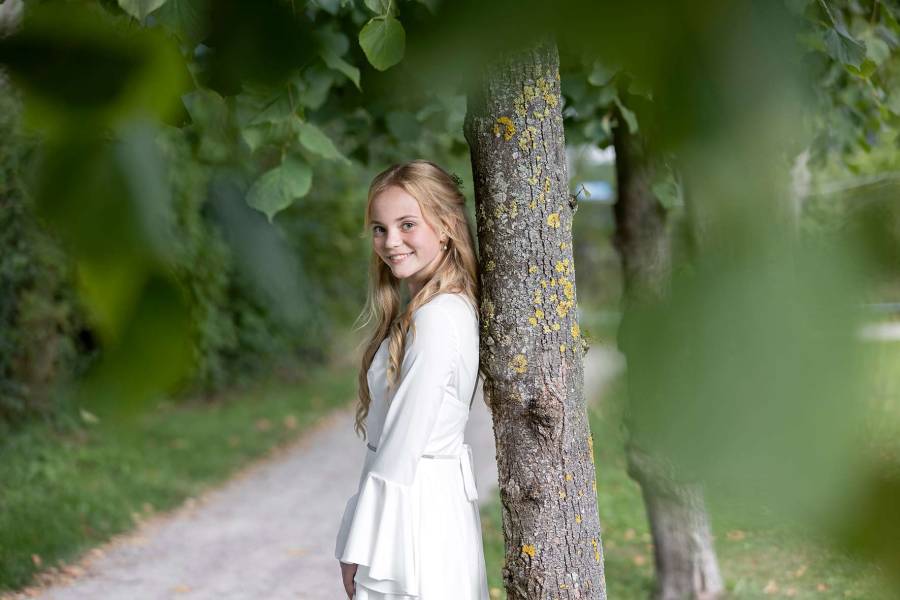 Konfirmation konfirmationsfotos Fotograf Janne Haslund